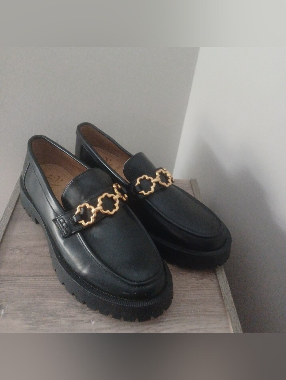 Sam & Libby Platform Loafers Sz 8